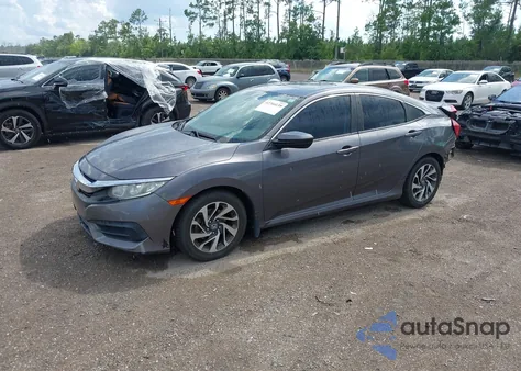 2016 Honda Civic Ex из США, поврежденный, VIN 19XFC2F74GE012235